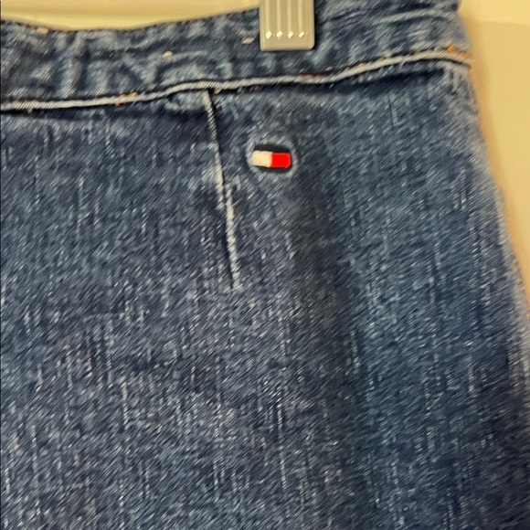 Tommy Hilfiger Dark Blue A-Line Skirt - Picture 5 of 6